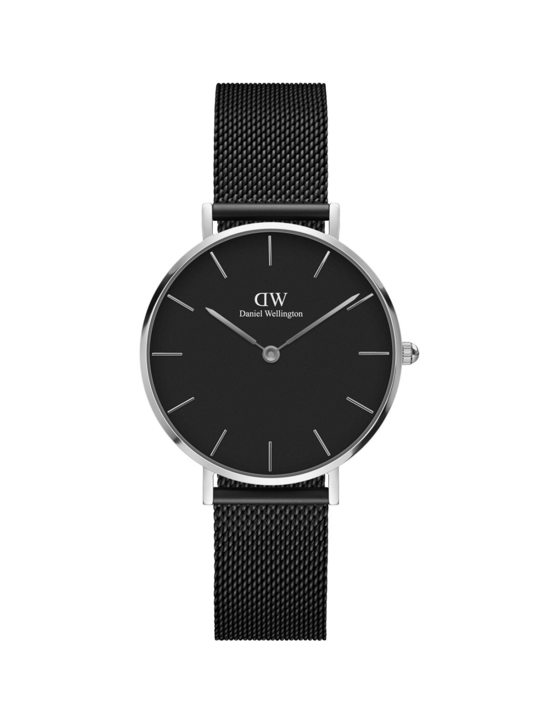 Montre Daniel Wellington DW00100202 Petite Ashfield Maille Milanaise Noire
