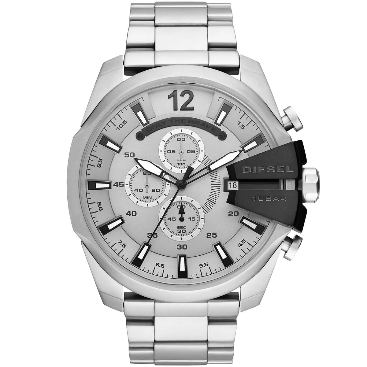 Montre Homme Diesel Mega Chief DZ4501 Chronographe en Acier
