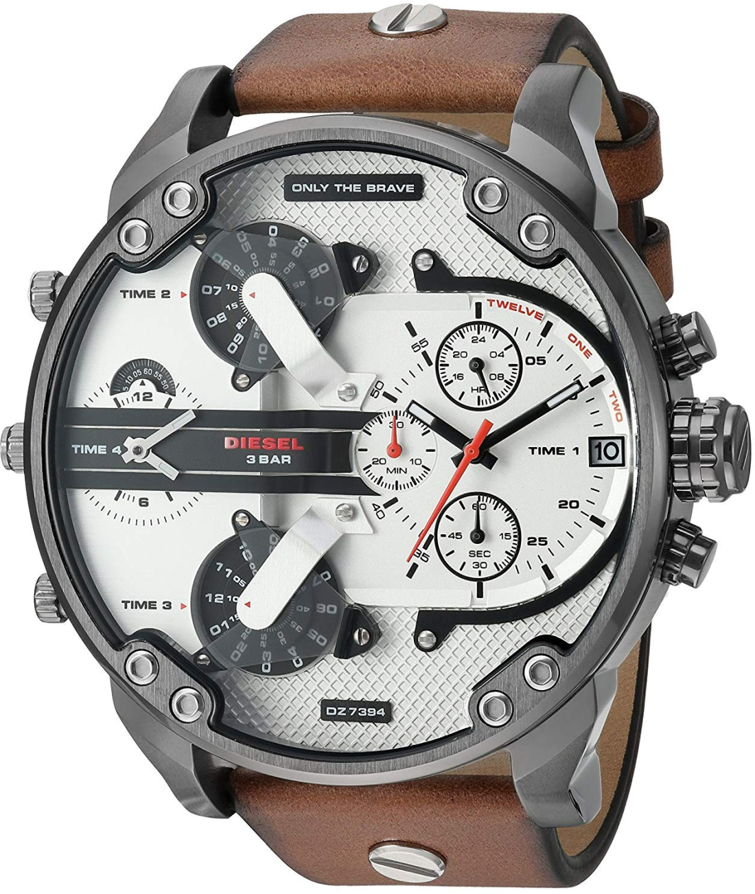 Montre Diesel Mr Daddy DZ7394 noir multi-fonctions cadran XXL