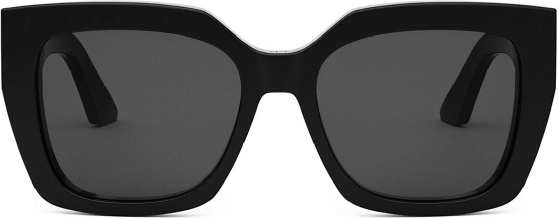 Lunettes de soleil Dior Miss Dior S2F en acétate noir pour femme vue 2