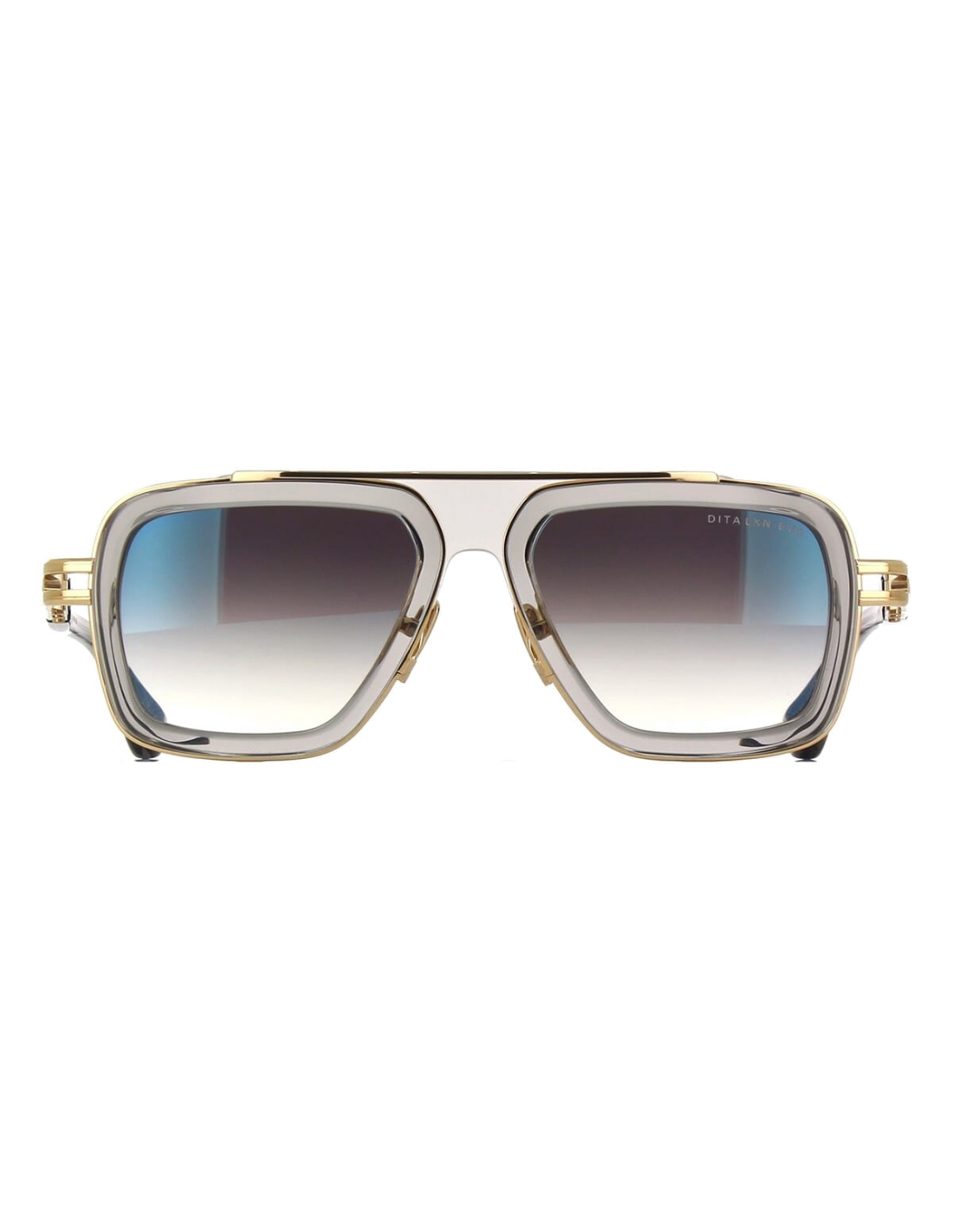 Lunettes de soleil DITA LXN-EVO DTS403-A-02 Noir verres gris dégradé Homme vue 2