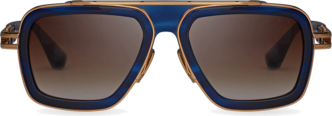 Lunettes de soleil DITA LXN-EVO DTS403-A-03 Bleu Dégradé pour Homme vue 2