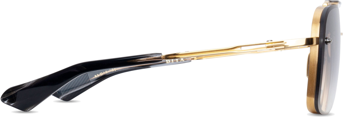 Lunettes de soleil DITA Mach Six DTS121-62-01-Z Titane Or Gris Unisexe vue 3