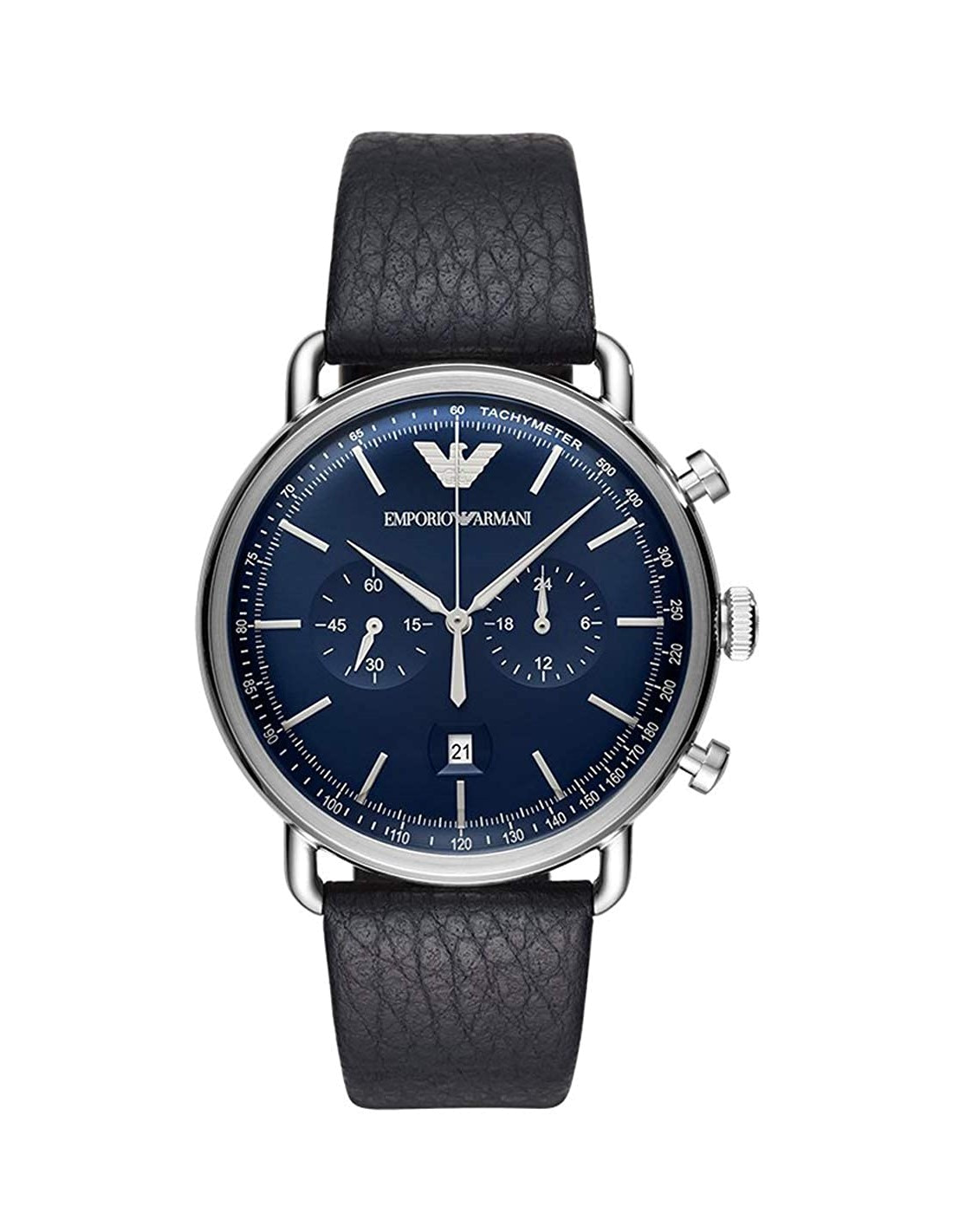 Emporio Armani AR11105 cadran argenté — Montres Outlet