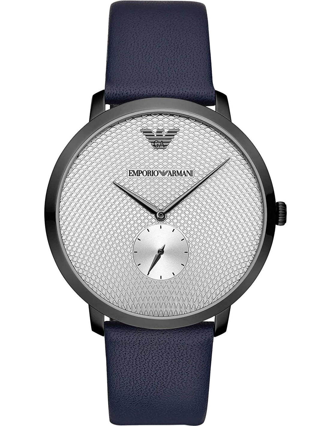 Montre Homme Emporio Armani Retro AR11214 bracelet cuir bleu