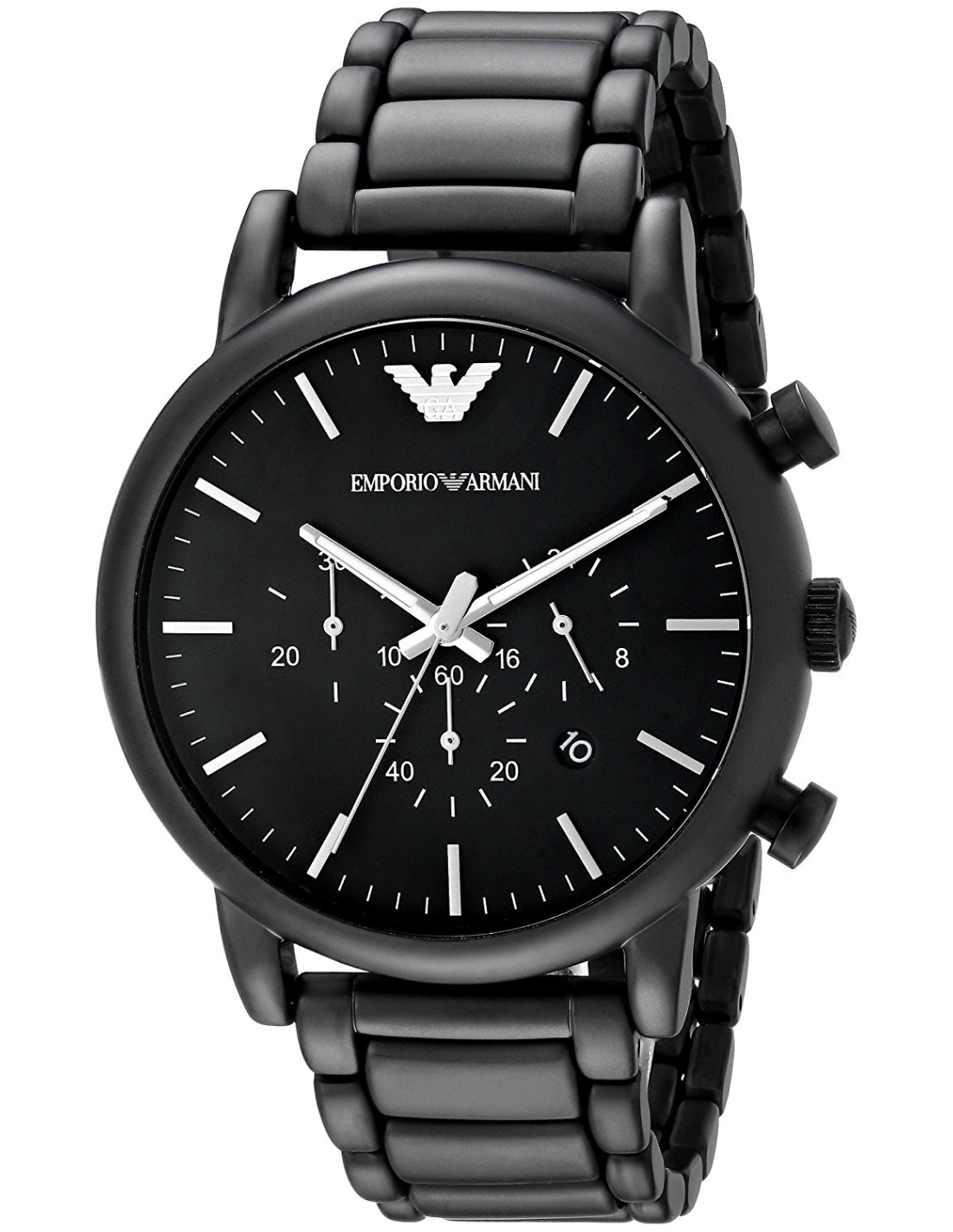 Montre Homme Emporio Armani AR1895 Chronomètre noir