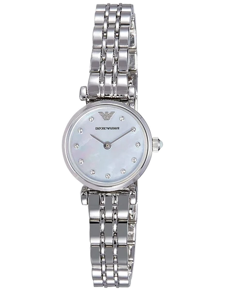 Montre Femme Armani Retro AR1961 Acier Argenté