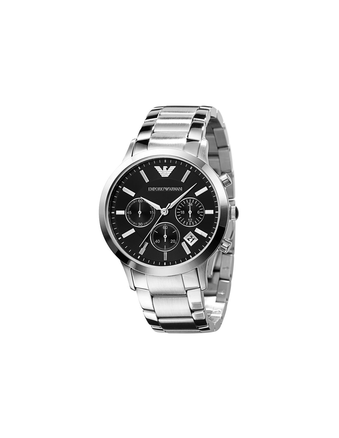 Montre Femme Emporio Armani AR2435 chrono argenté