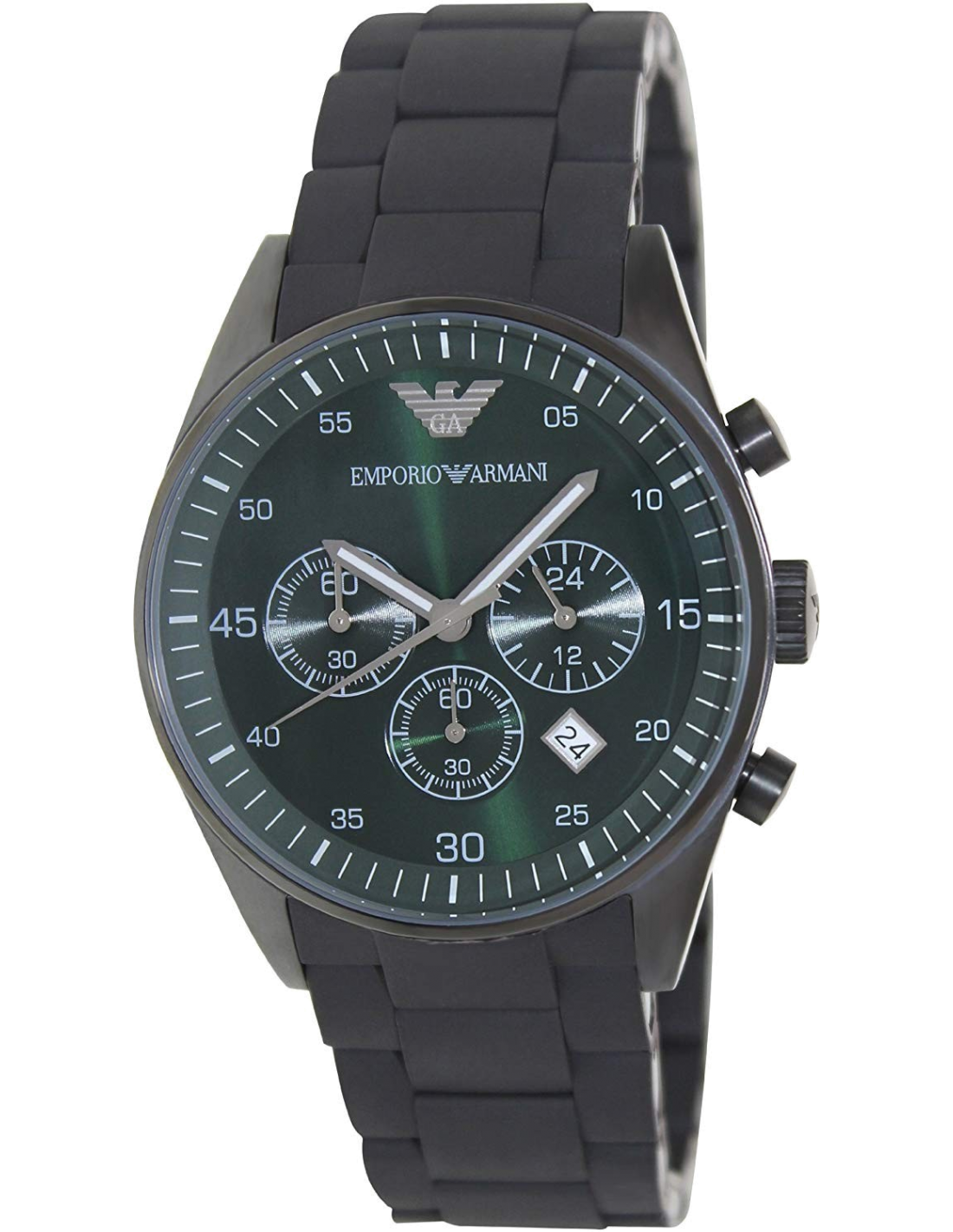 Montre Homme Emporio Armani AR5922 Bracelet Acier Noir Sportivo