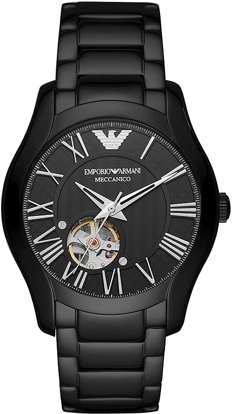 Montre automatique Emporio Armani Meccanico AR60014 mouvement apparent