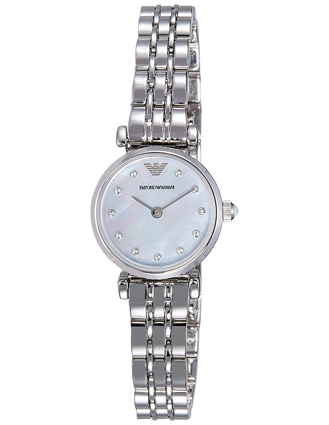 Montre Femme Armani Retro AR1961 Acier Argenté
