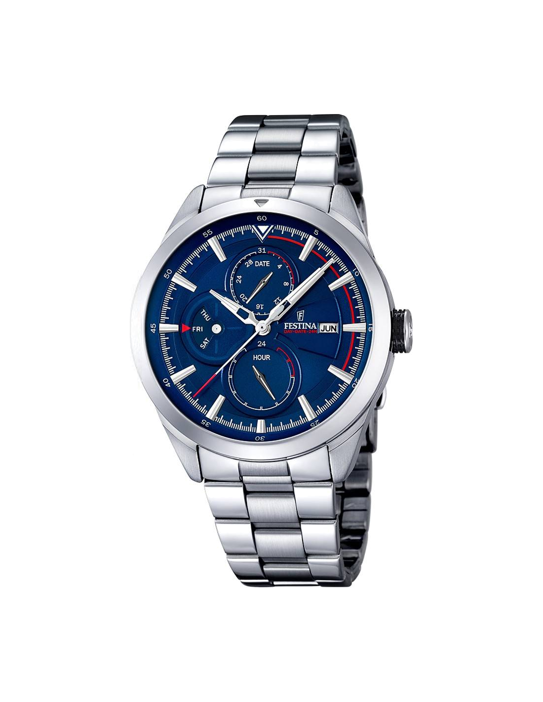 Montre Festina F16828/2 Argentée en Acier Inoxydable