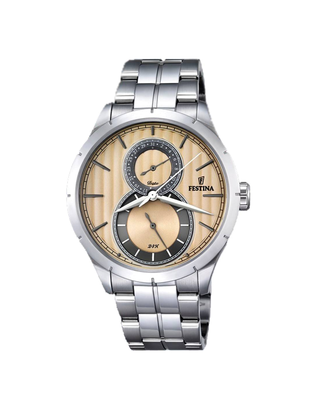 Montre Homme Festina F16891/4 Argentée en Acier Inoxydable