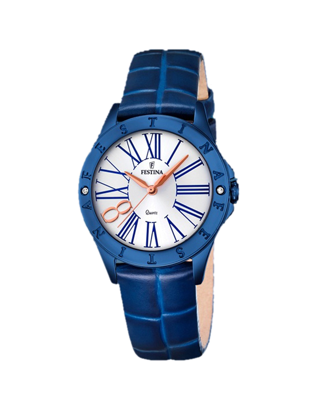 Montre Femme Festina Boyfriend F16931/1 Bleu