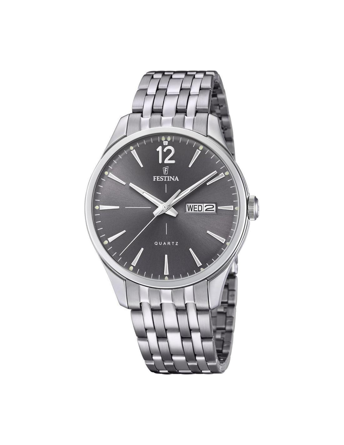 Montre Homme Festina Retro F20204/2 Argent