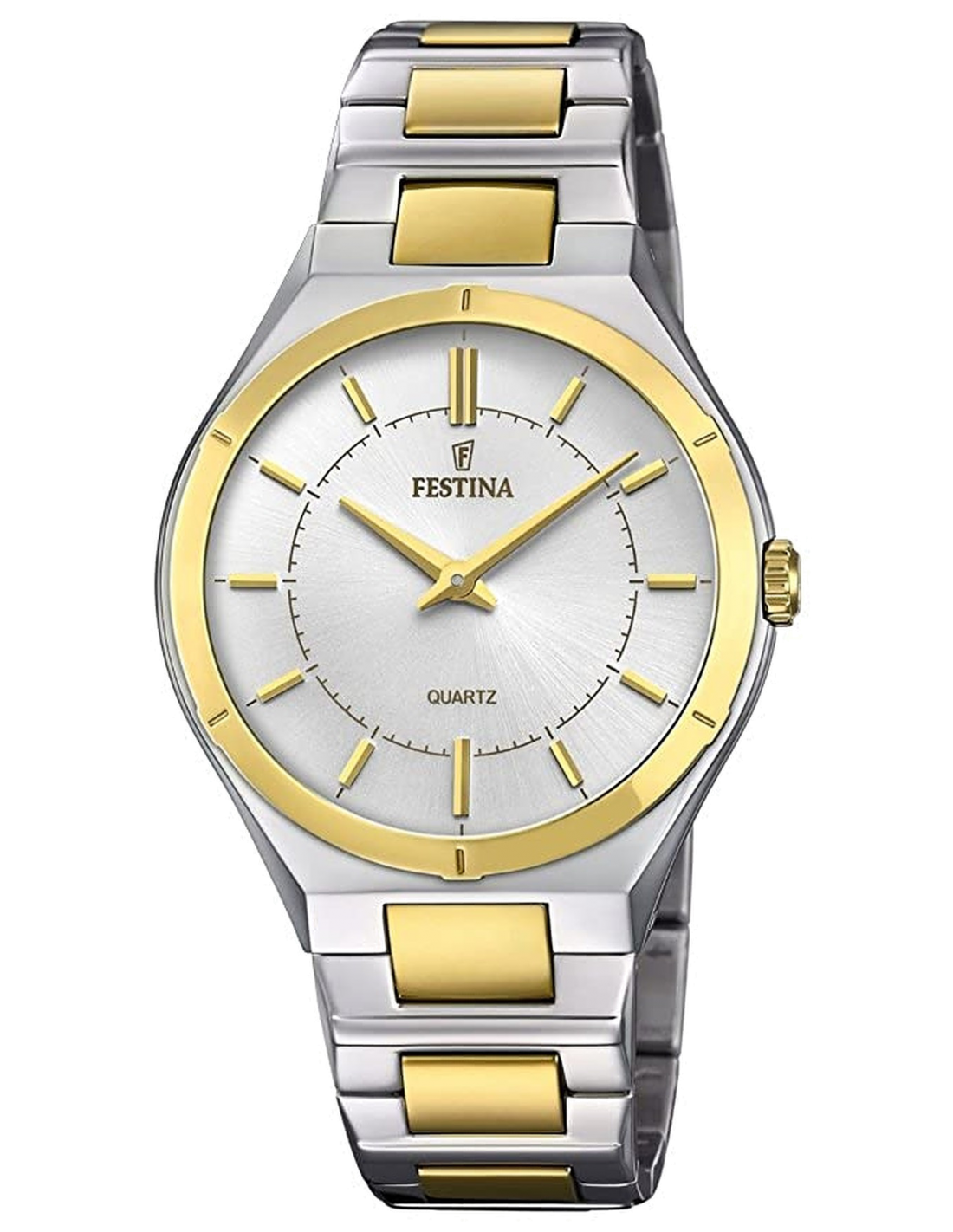 Montre Homme Festina F20245/2 Slim à Cadran Bleu et Bracelet Cuir