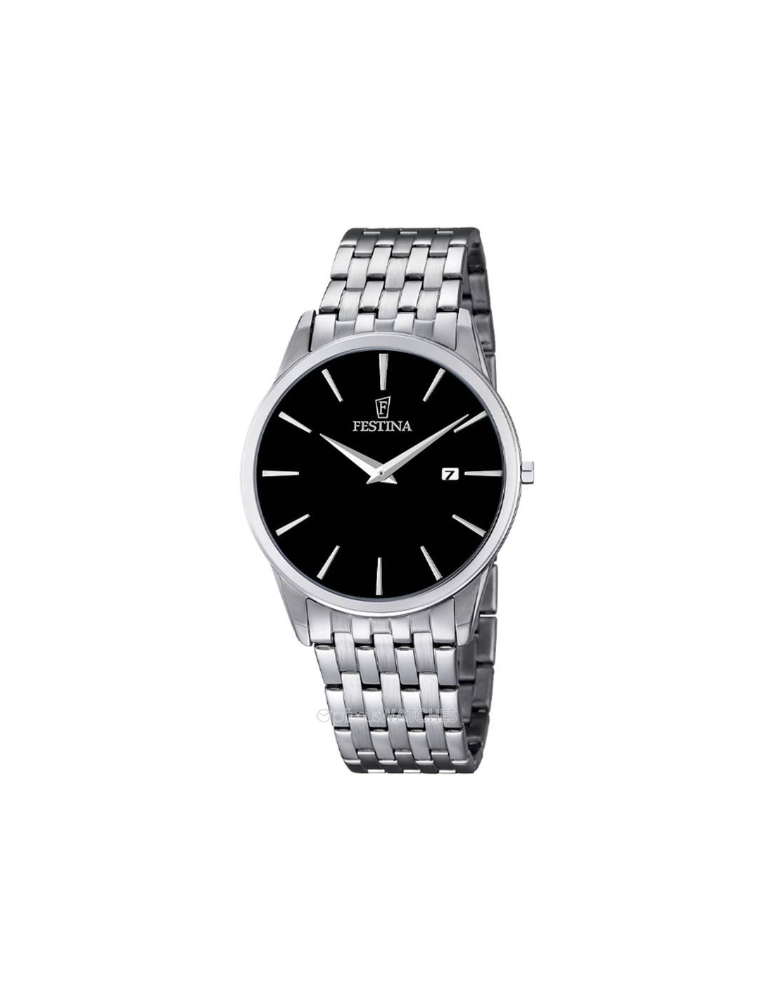 Montre Homme Festina F6833/2 Argentée à affichage analogique