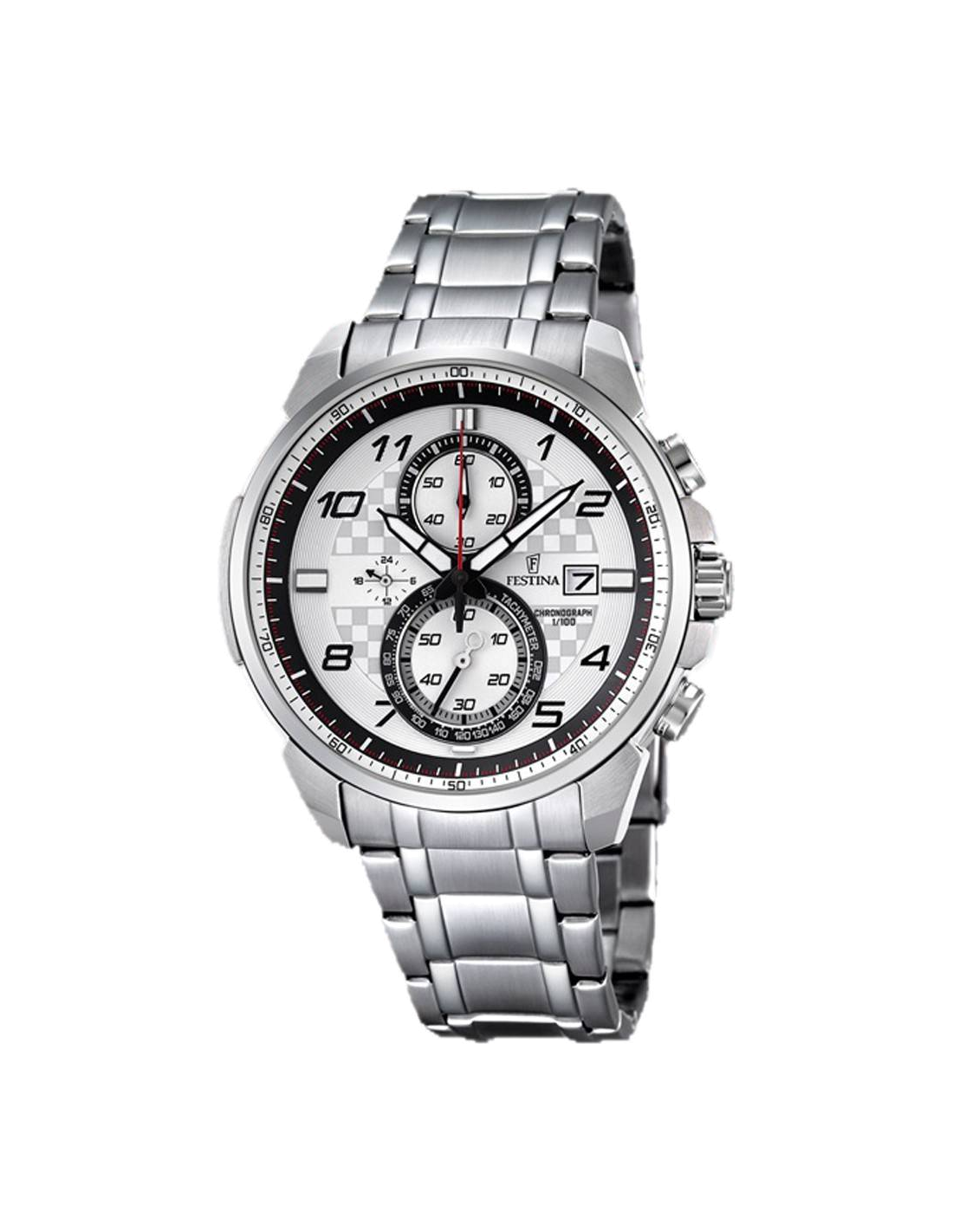 Montre Festina F6842/2 Sport en Acier Argenté