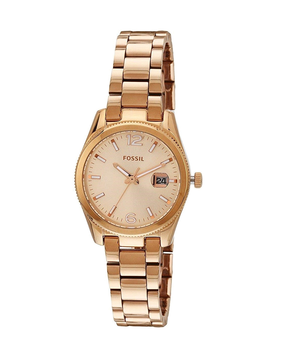 Montre Femme Fossil ES3584 Perfect Boyfriend Or Rose avec Dateur