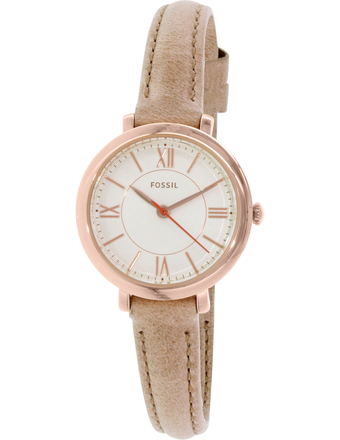 Montre Fossil ES3802 Jacqueline avec Bracelet en Cuir Beige