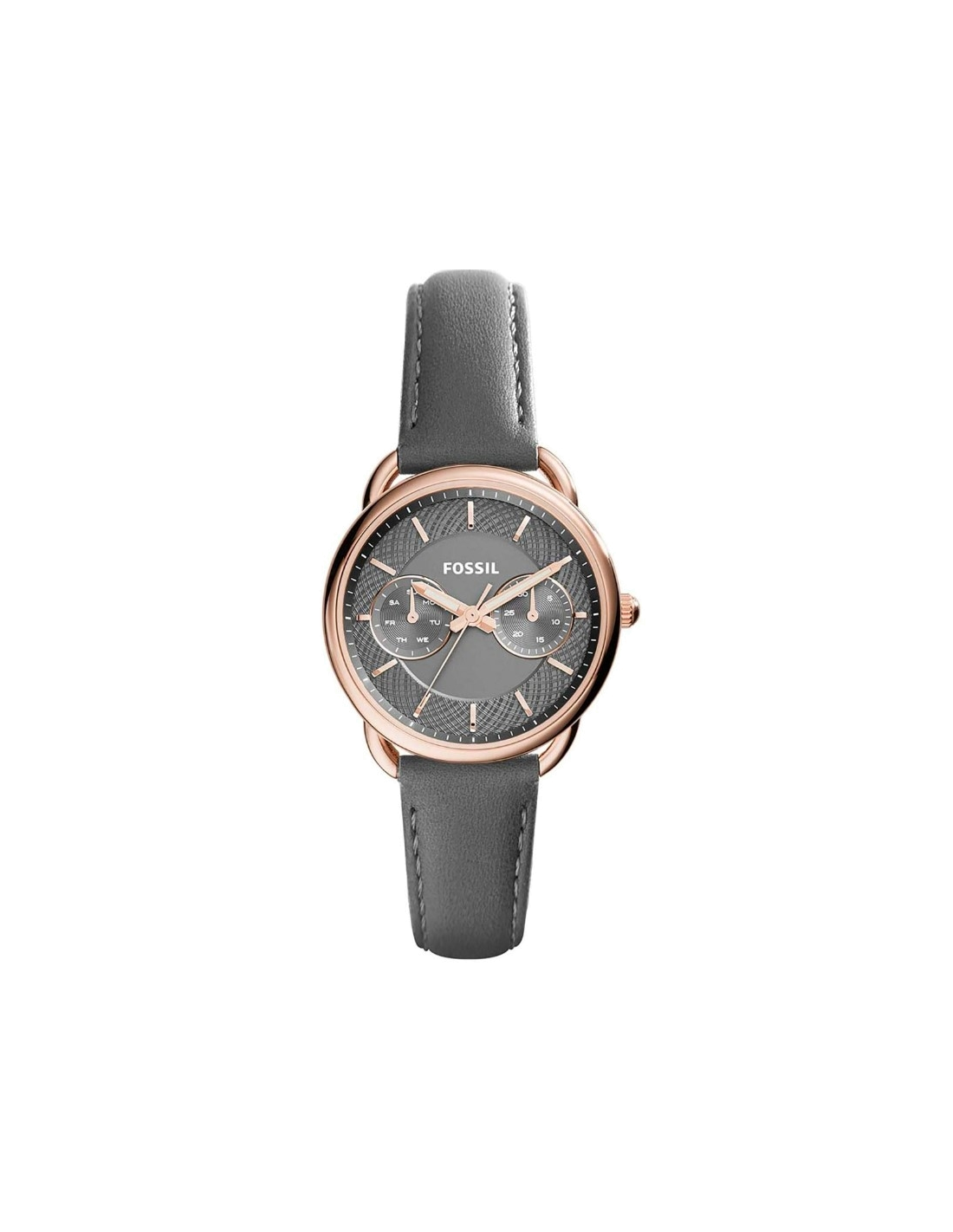 Montre Femme Fossil Tailor ES3913 bracelet en cuir gris