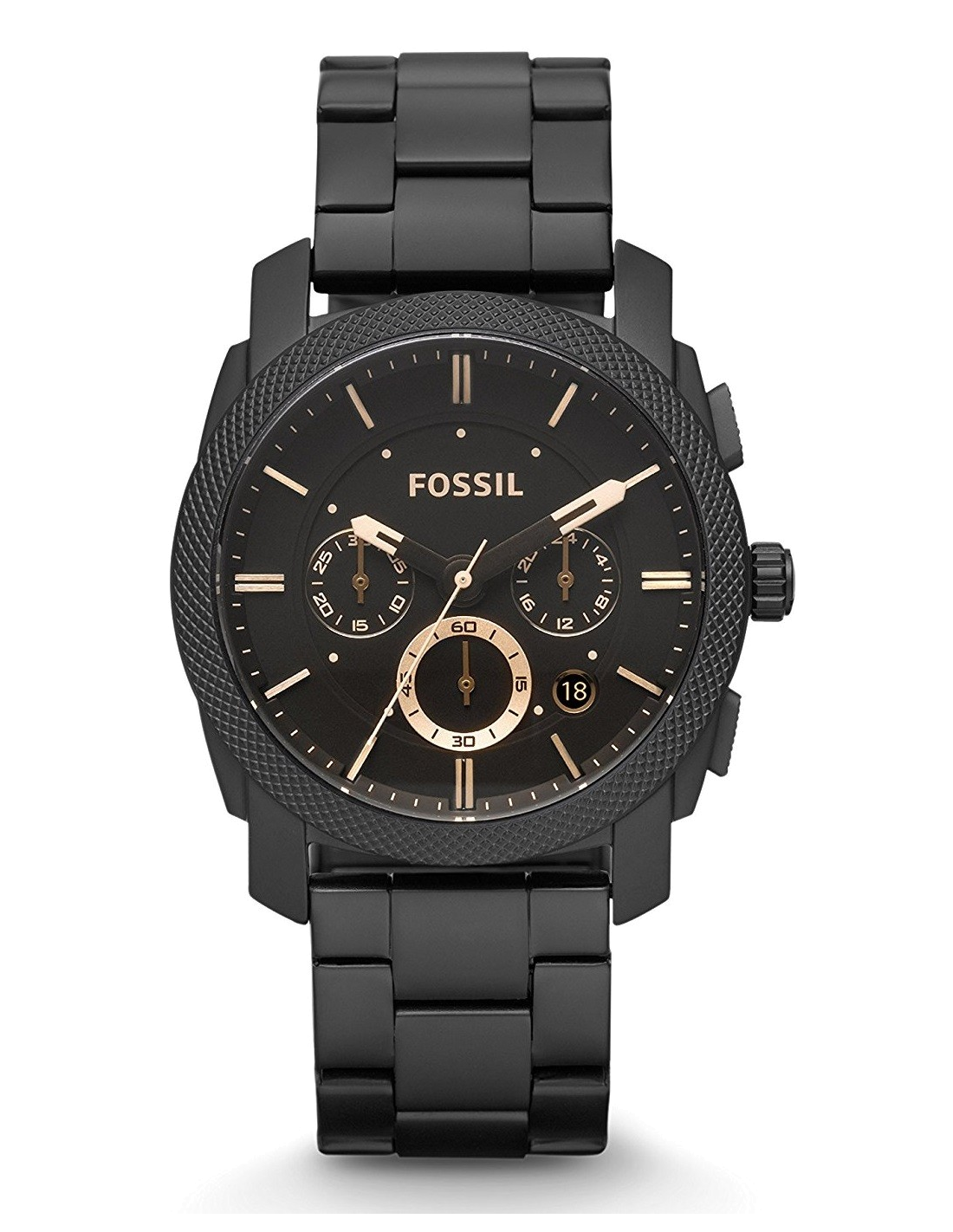 Montre Homme Fossil Machine FS4682 XL Dress bracelet acier