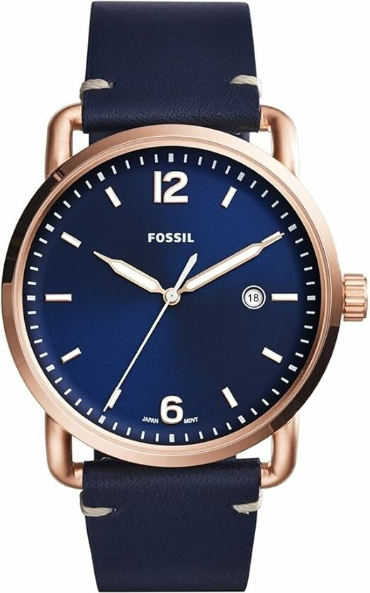 Montre Fossil FS5274 Cadran et Bracelet Bleu