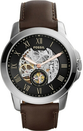 Montre homme Fossil Grant automatique ME3095 cadran cuir