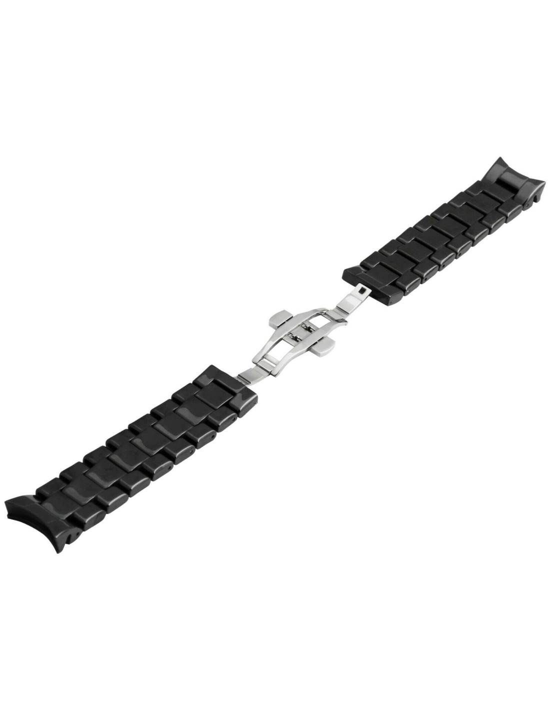 Bracelet céramique noir de rechange pour Emporio Armani AR1400 par Gasmann vue 2