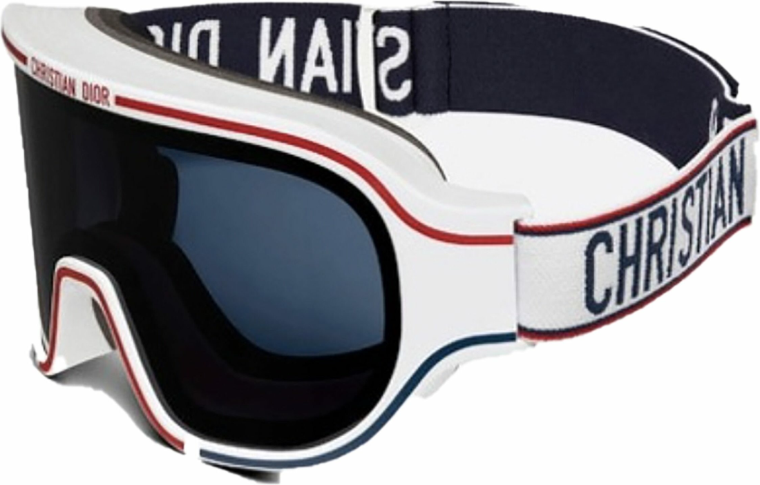Masque de ski Dior DiorAlps M1 blanc mat