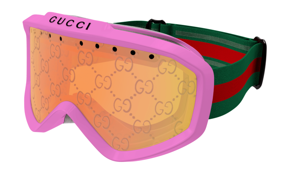 Masque de Ski Gucci GG1210S-004 Rose Brillant Unisexe