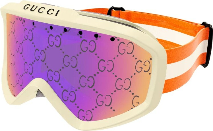 Masque de Ski Gucci GG1210S-002 Blanc Unisexe