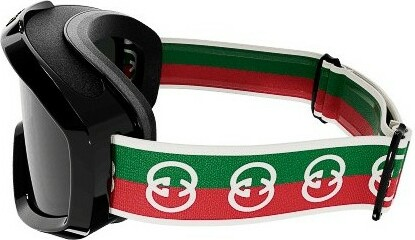 Masque de ski unisexe Gucci GG1210S-001, monture noire vue 3