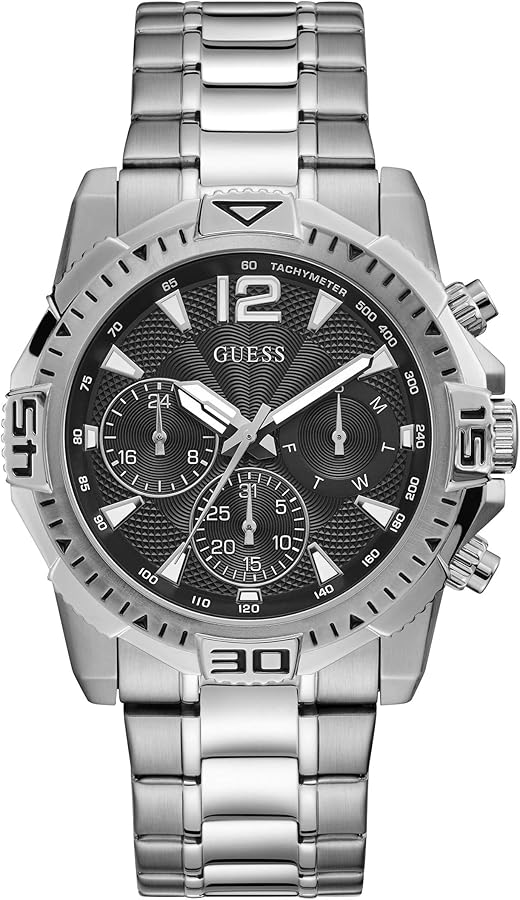 Montre Homme Guess Commander GW0056G1 Cadran noir multifonction