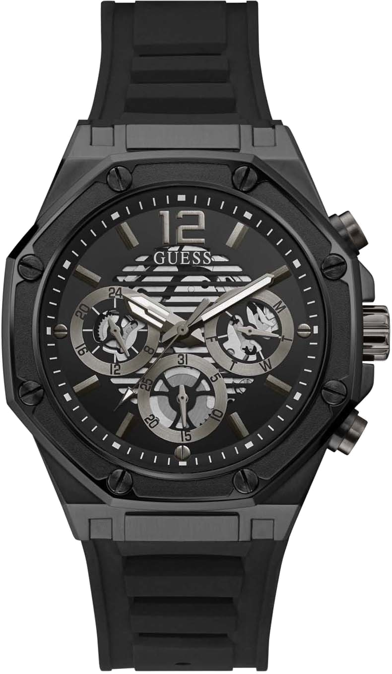 Guess GW0263G4 montre chronographe en acier inoxydable — Montres Outlet