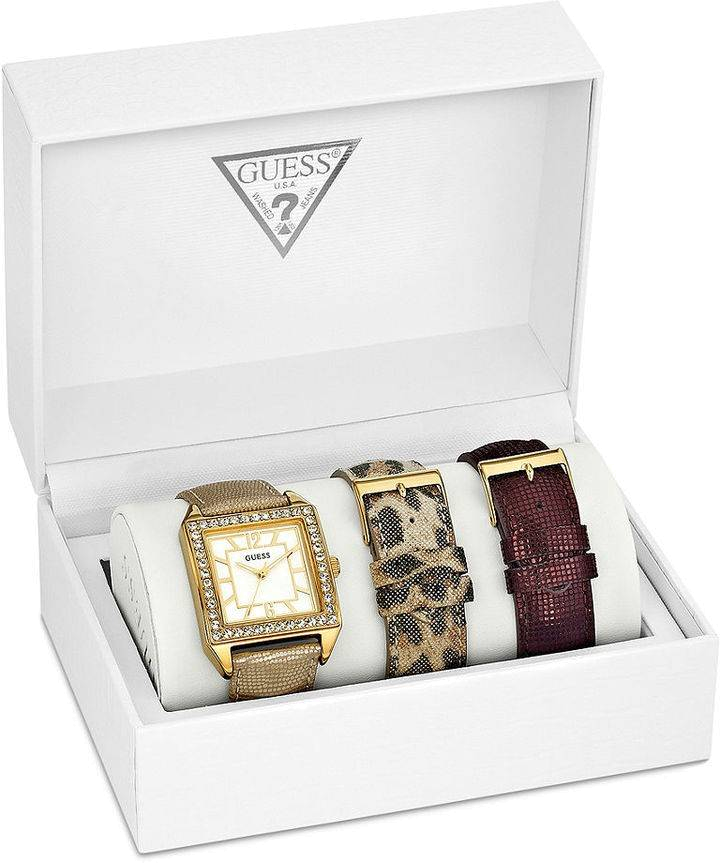 Montre Guess W0068L2 Animal Coffret Cadeau avec 3 bracelets