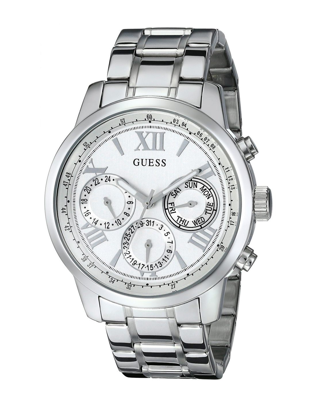Montre Femme Guess Sporty W0330L3 Argent