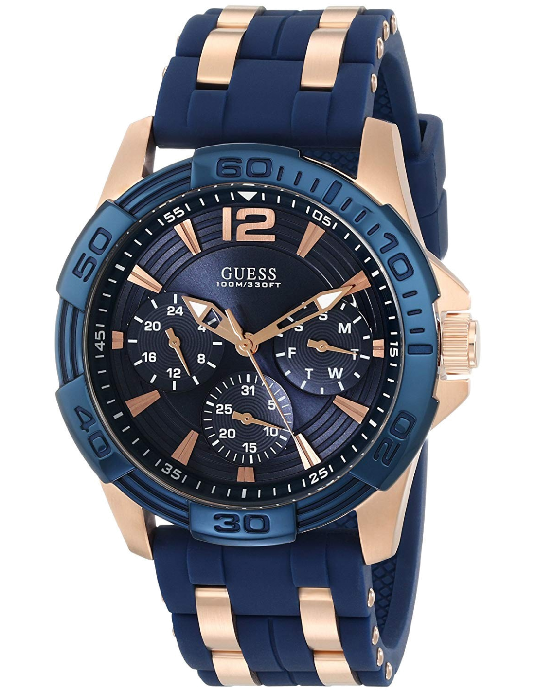 Guess W0366G4 cadran noir — Montres Outlet