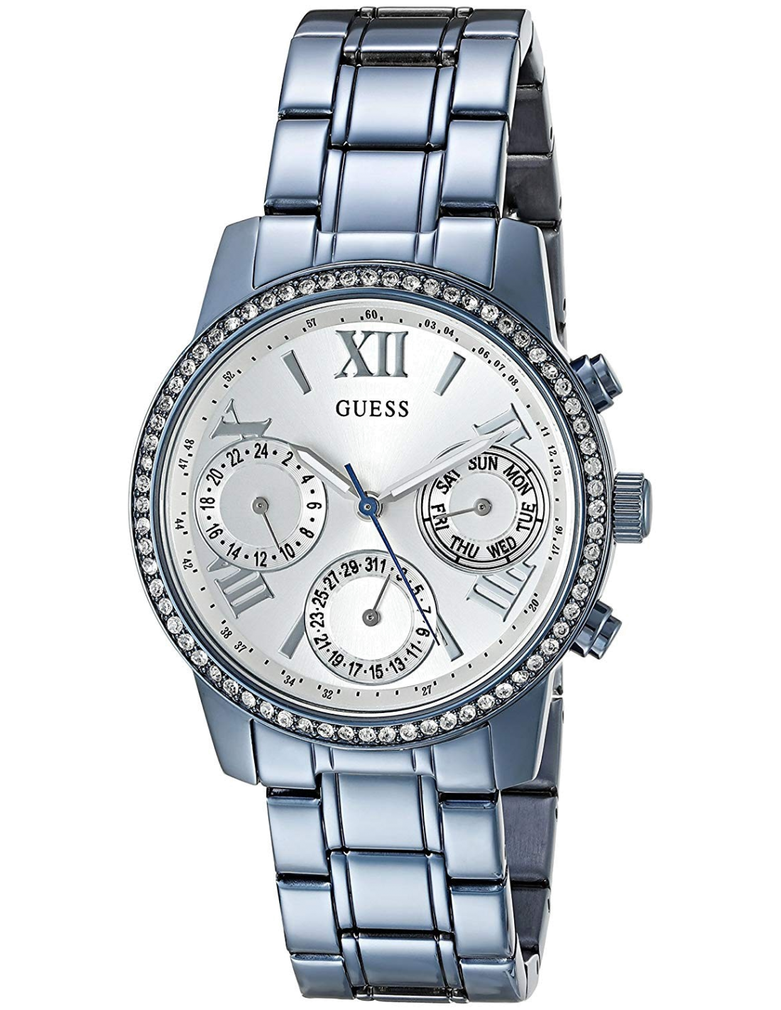 Montre Femme Guess Sunrise W0623L4 Bleue