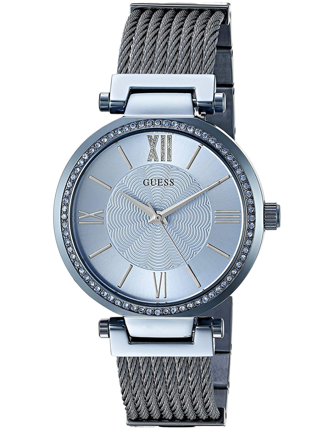 Montre Femme Guess W0638L3 Soho Acier Inoxydable Bleu Azur