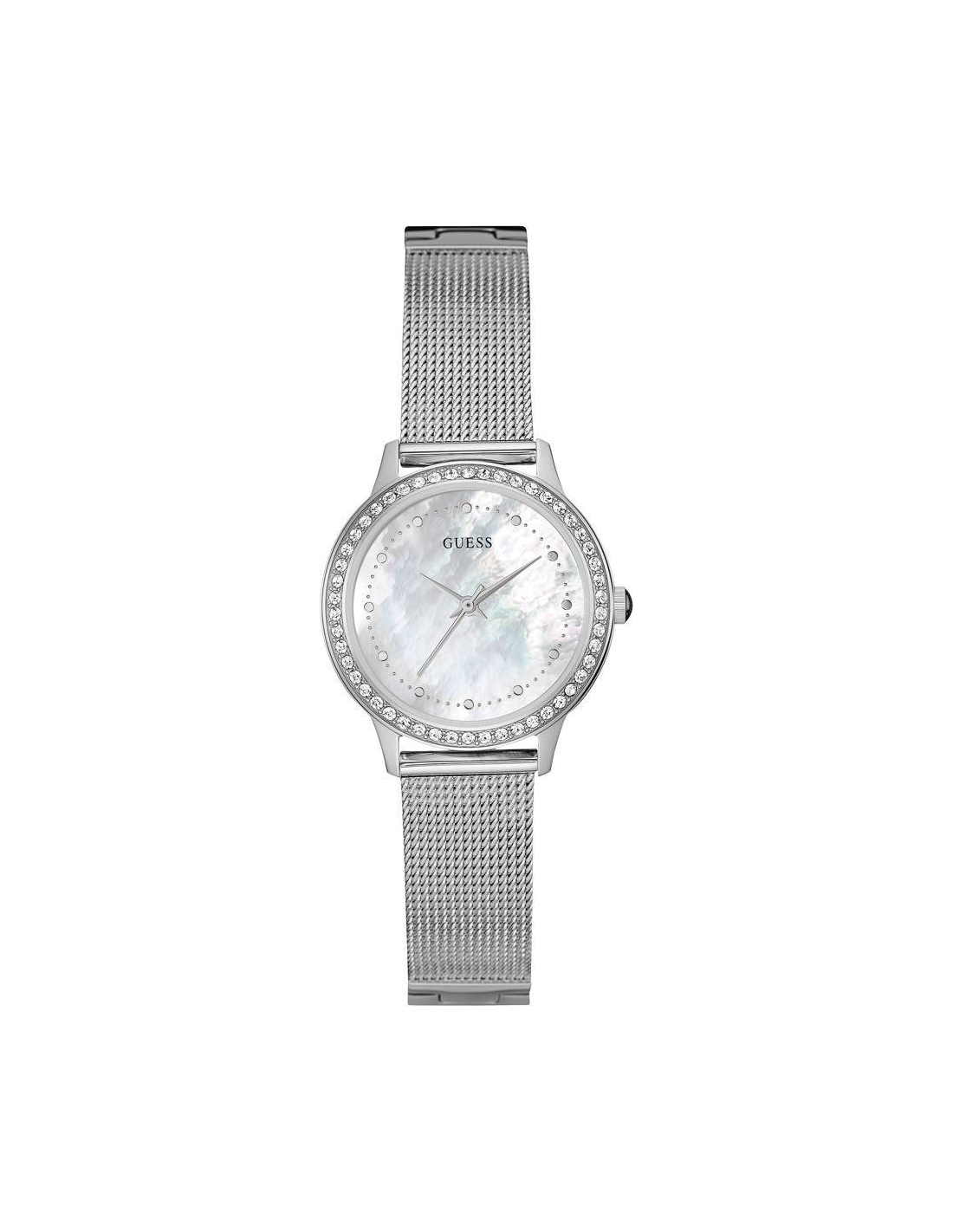 Montre Femme Guess Chelsea W0647L1 Acier Argenté Design Épuré
