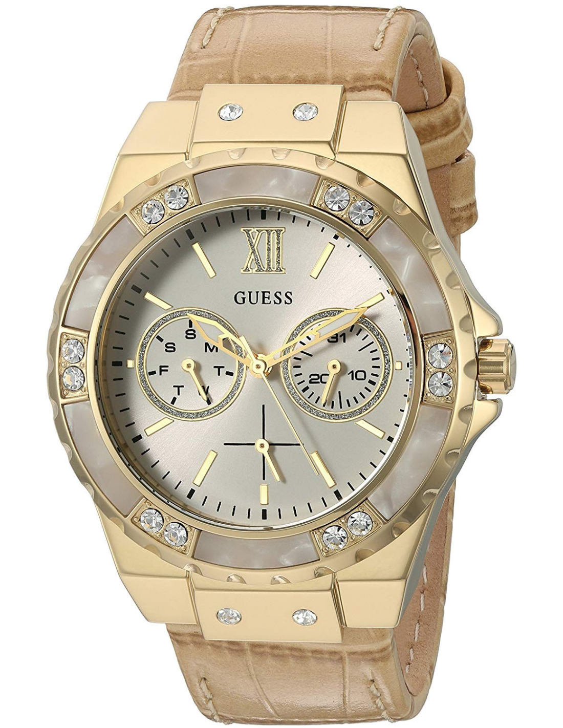 Montre Femme Guess W0775L2 Beige