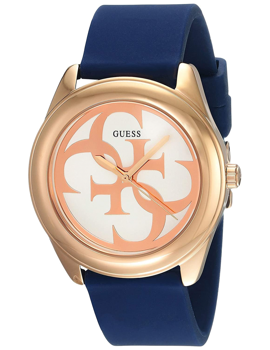 Montre Femme Guess G Twist W0911L6 bracelet en silicone bleu