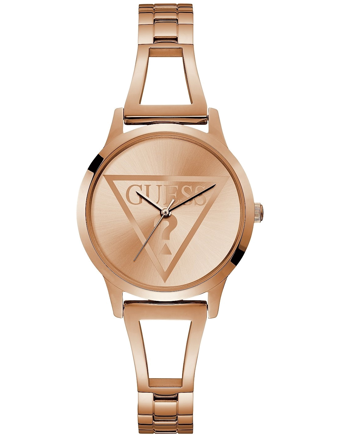 Montre Femme Guess Lola W1145L4 bracelet or rose en acier