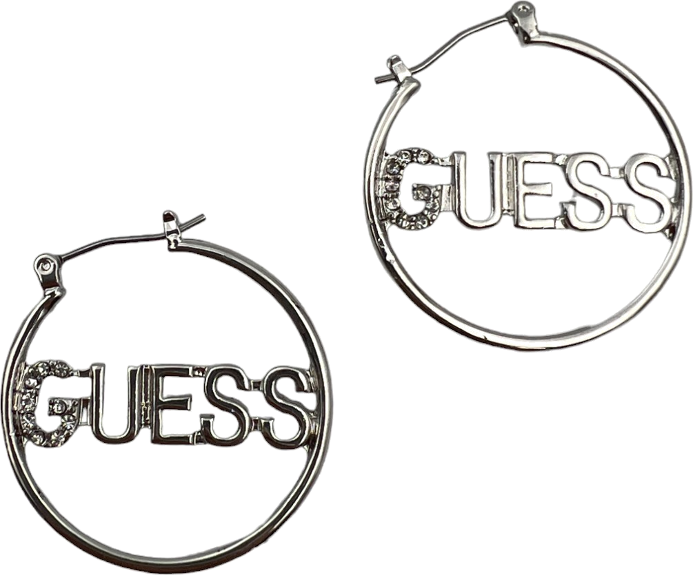 Boucles d'oreilles Guess pour femme, métal argenté, référence 109793