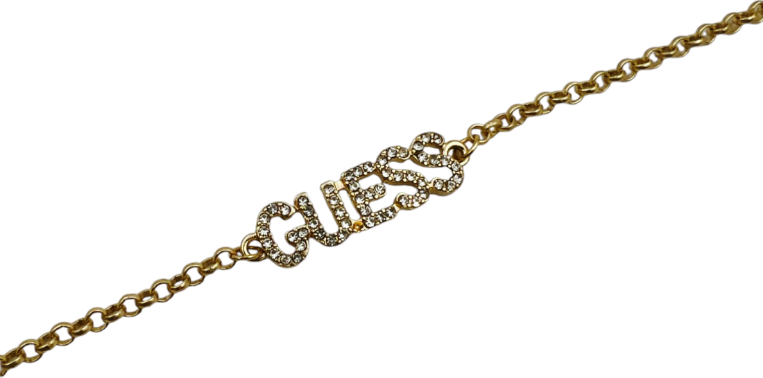 Bracelet Guess 109802 en métal doré jaune et argent, pour femme vue 2