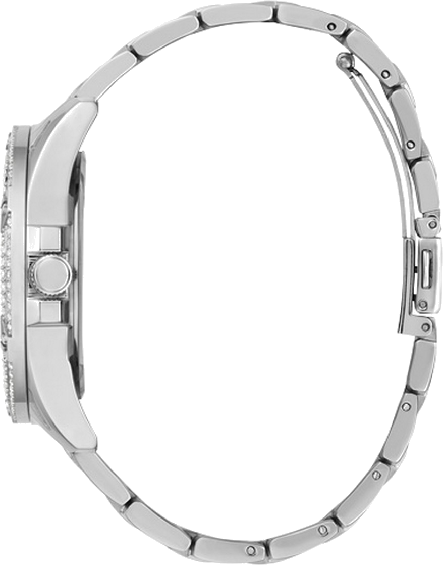 Montre Femme Guess Queen GW0464L1 - Acier Argenté & Cadran à Cristaux vue 3