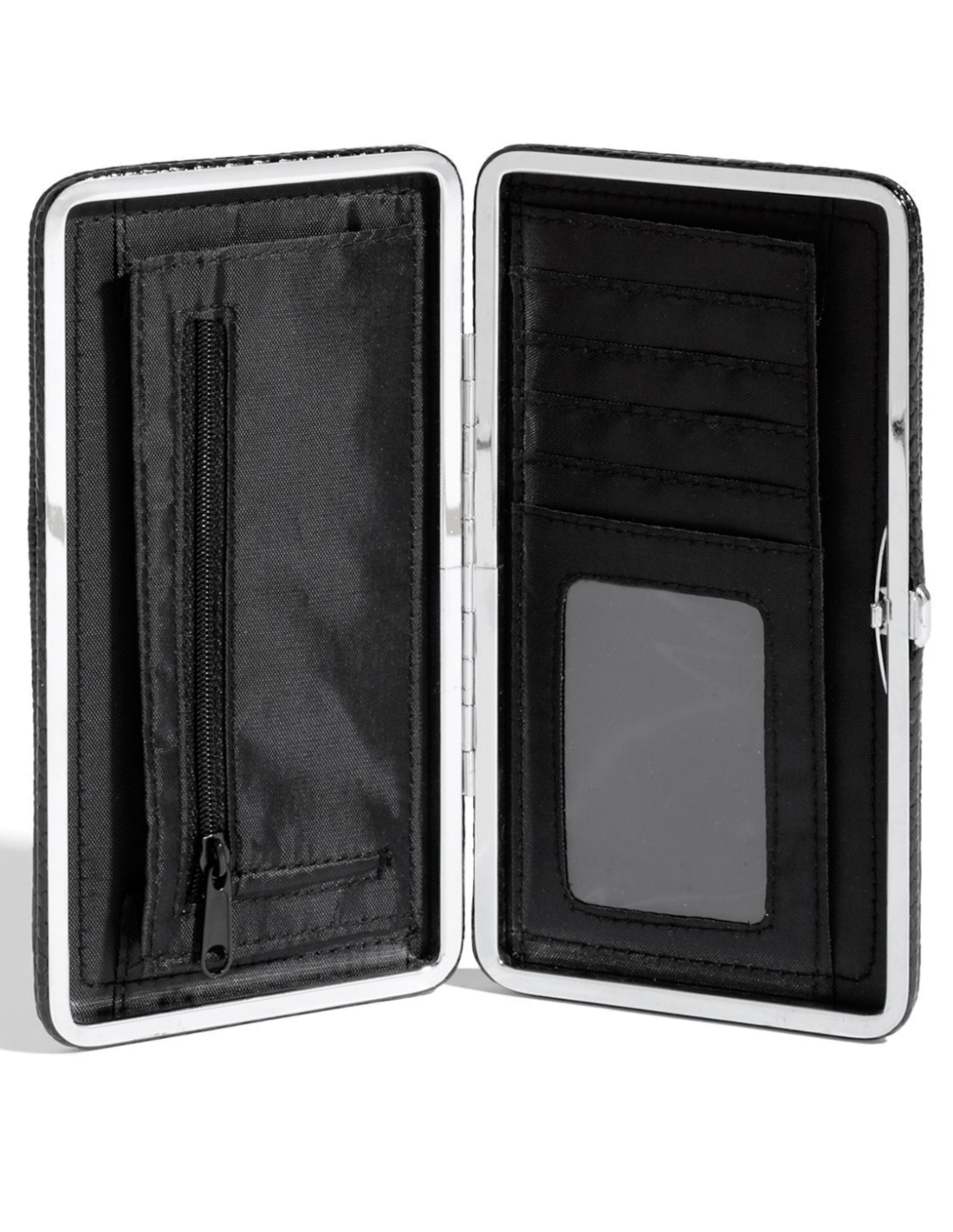 Portefeuille Guess rigide noir pour femme - Réf. 12049839 vue 2