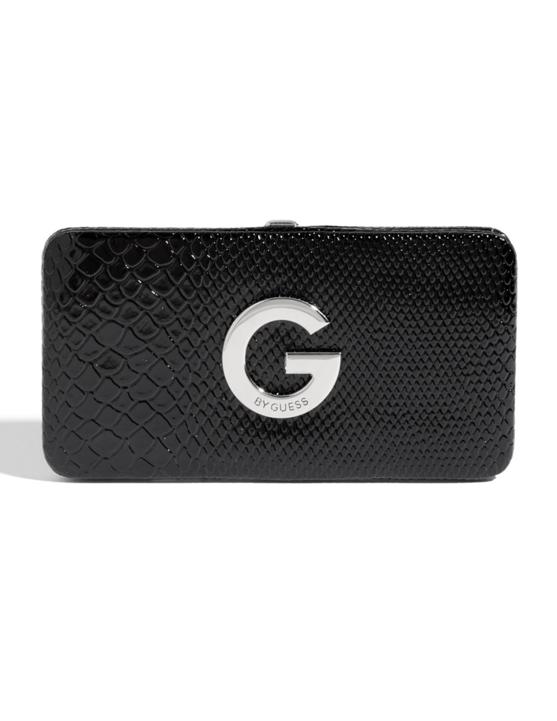 Portefeuille Guess rigide noir pour femme - Réf. 12049839