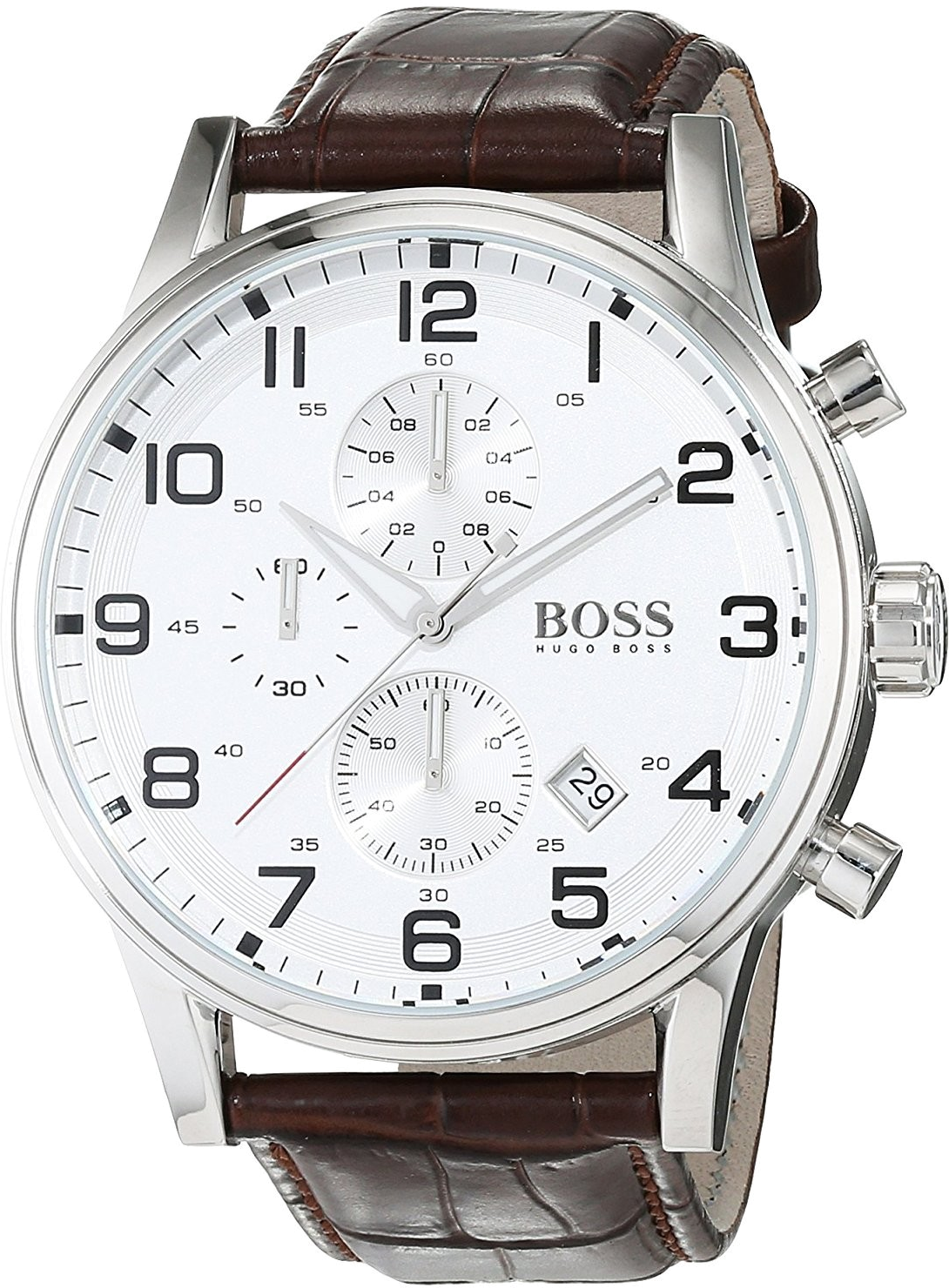 Montre Hugo Boss 1512447 avec Bracelet en Cuir Marron